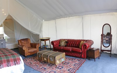 Safari Tent Interior 