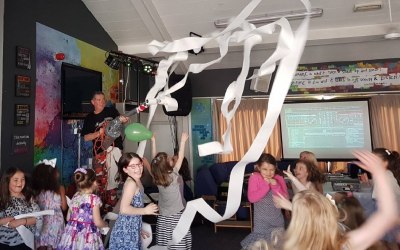 Children love the Loo Roll Cannon !