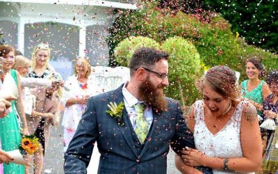 Here comes the confetti