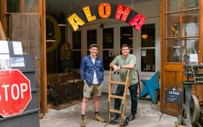 Portrait job for a corporate client to photograph local businesses