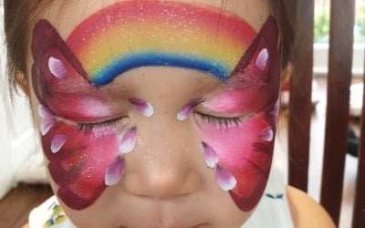 Rainbow butterfly