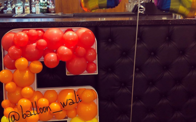 Balloon Filled Number from £75