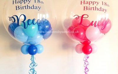 Personalised bubble gumballs