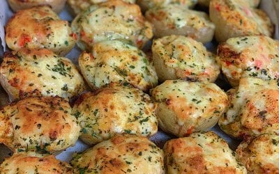 Twice Baked Stuffed Potatoes 