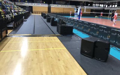 Sporting event at the copper box 