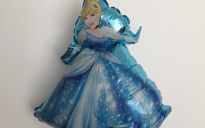 Cartoon character helium balloon