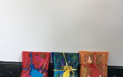 Dressed up party bag