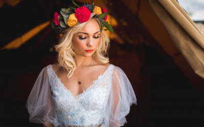 Floral crown..