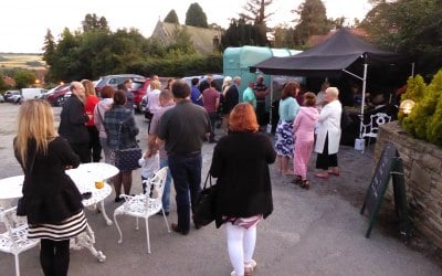 Guest wait patiently at Ambleforth