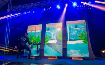 Speed Painting Corporate Event