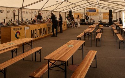 Beer Festival Bar - before service