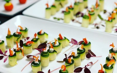 Zucchini canapes
