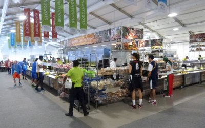 We're also specialists in the supply of kitchen and dining facilities for some of the largest sporting events in the world