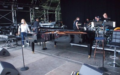 Burt Bacharach & our 9'6 Bosendorfer