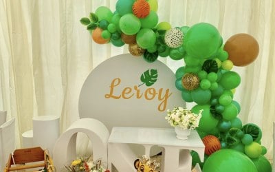 Jungle themed party