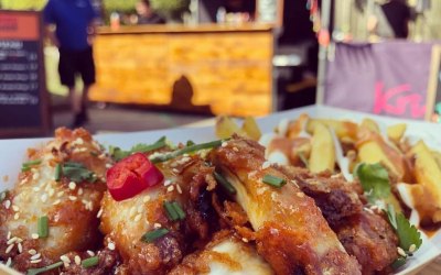 Honey Tom Yum Wings