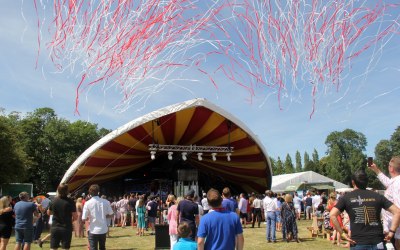 Planet gold decorsaddlespan tent draping private event for Ace bars