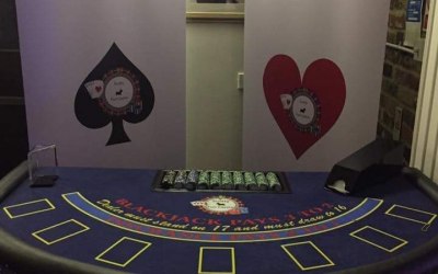 Blackjack table