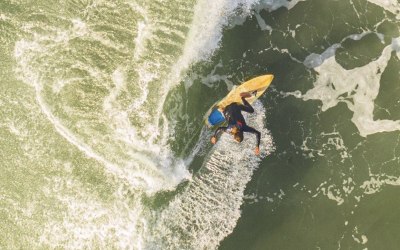 Surfing promotion photography  