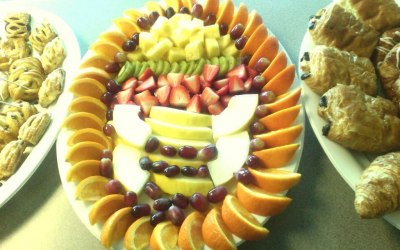 fresh fruit platter