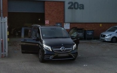 A luxury full-size van from Patrick Egwu Transportation