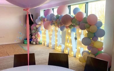 Childrens Birthdays with LED Lights