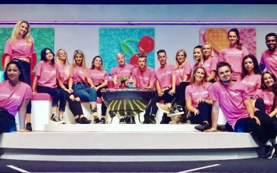Some of our Staff at Love Island Live 
