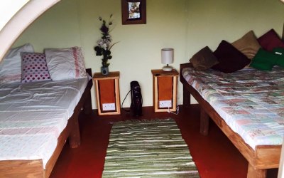 2 x double beds, 4 berth 
