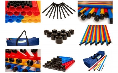 Plastic Bamboo Tubes