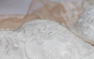 The small details of a Wedding Dress