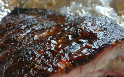 Apple Wood Smoked ribs