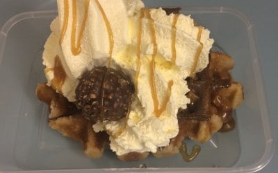 Ferrero Rocher Waffle