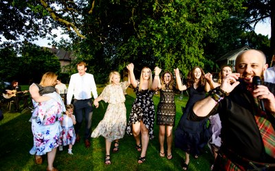 Ceilidh Ninjas dancing