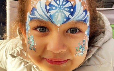 Frozen Face Painting