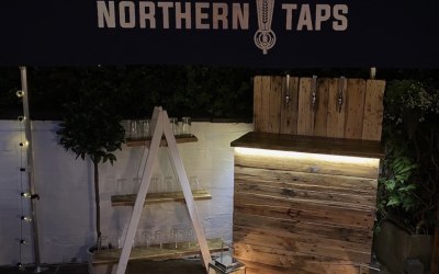 Stripped back 3 keg bar