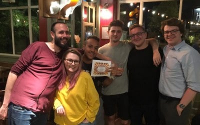 More winning scenes from a local pub quiz!