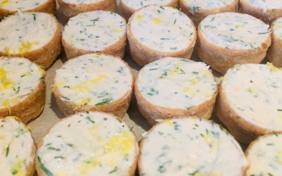 Smoked Salmon, Lemon & Dill Croustade