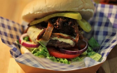 Cheeky cheeseburger