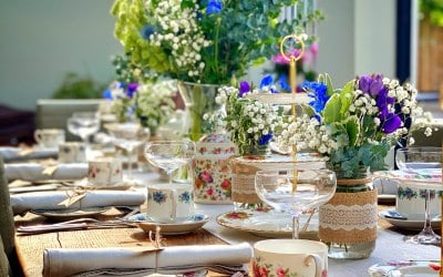 Our Afternoon Tea package, What you see on the table everything you get