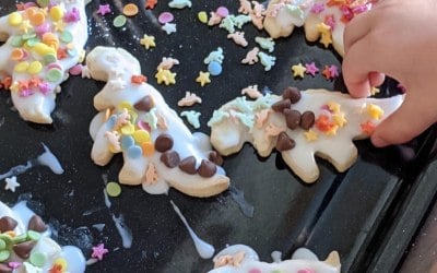 Children's biscuit and cake decorating activities and packs