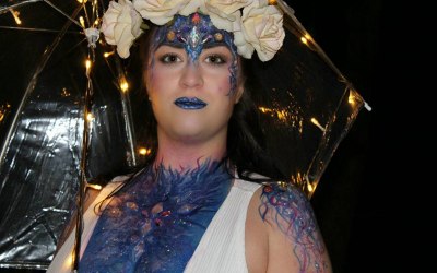 Festival Body Art. Impeccable Parties. Coventry Face Painter. Warwickshire Face Painter