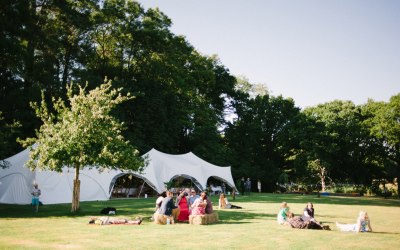 Wedding at Knepp Castle Estate