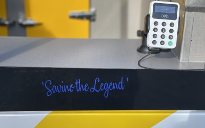 Cash or card payment option 