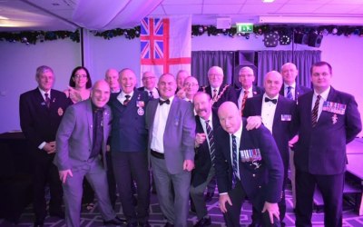 Borough of Bury Veterans Association Christmas Meal. 