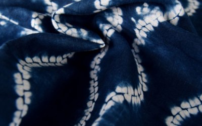 Romor Designs Ori Nui stitched Shibori