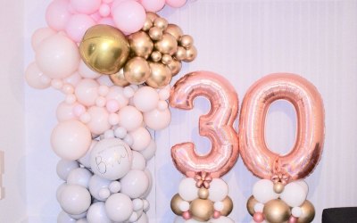 Birthday Balloon Garland