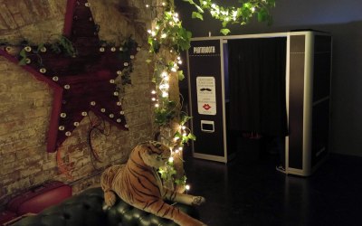 Retro photo booth