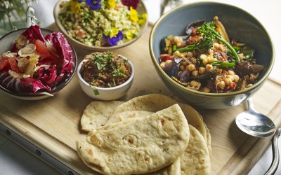 Vegetarian Sharing Board Main