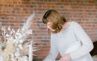 Elisabeth Shell Events finishing a styled table