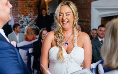 Amanda couldn't stop laughing